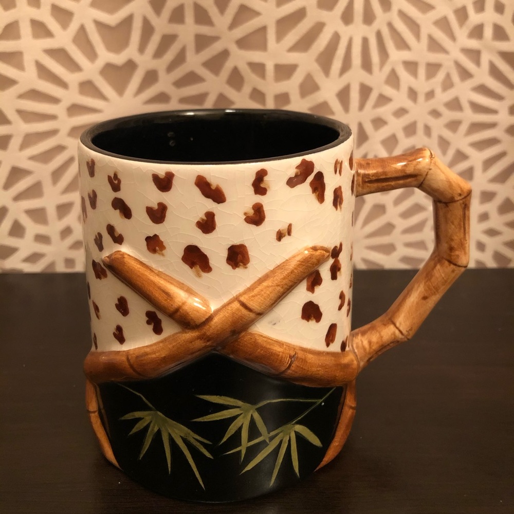 Unique Tropical Jungle Print Funky Coffee Mug